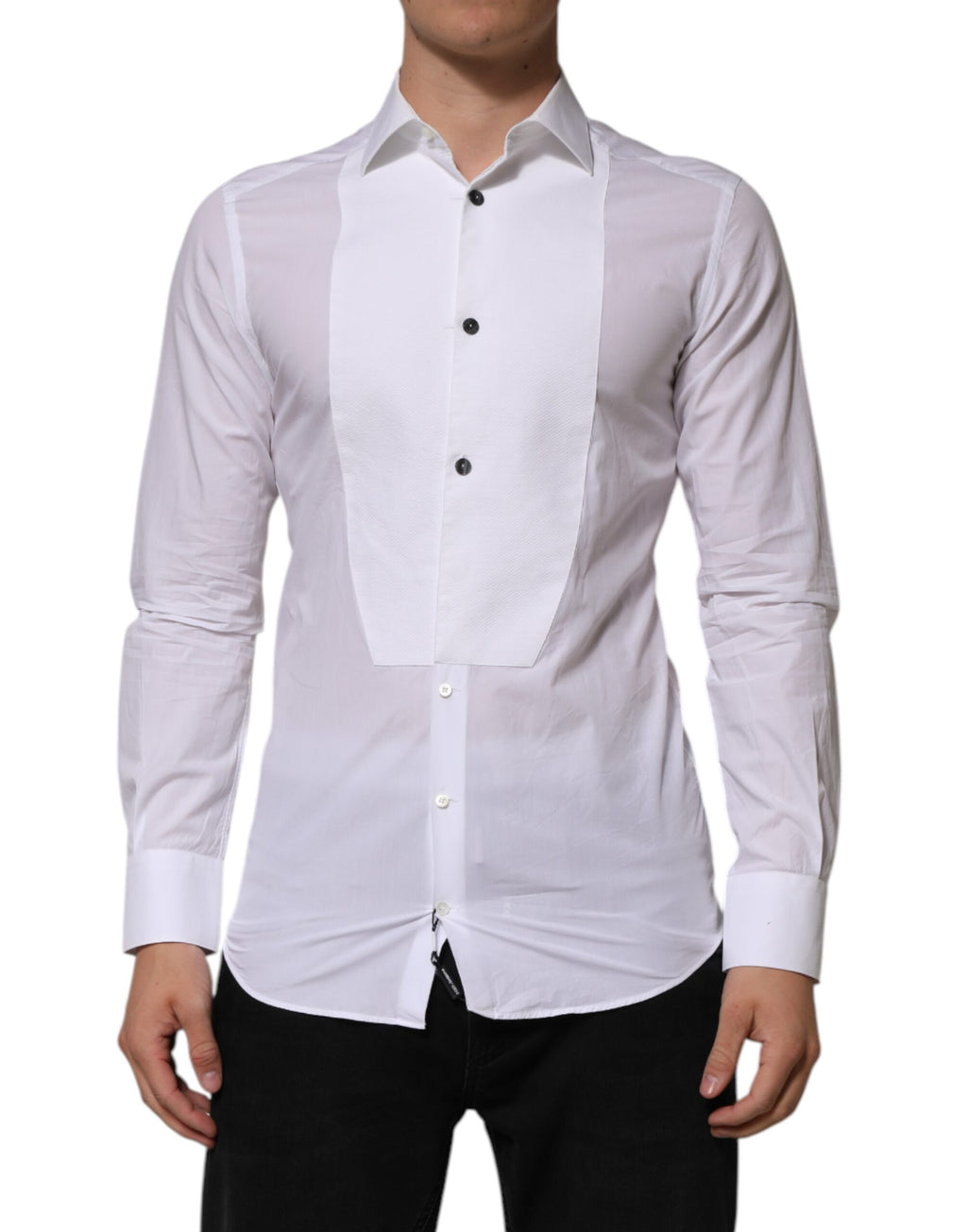 Dolce & Gabbana White Dress Shirt for Men