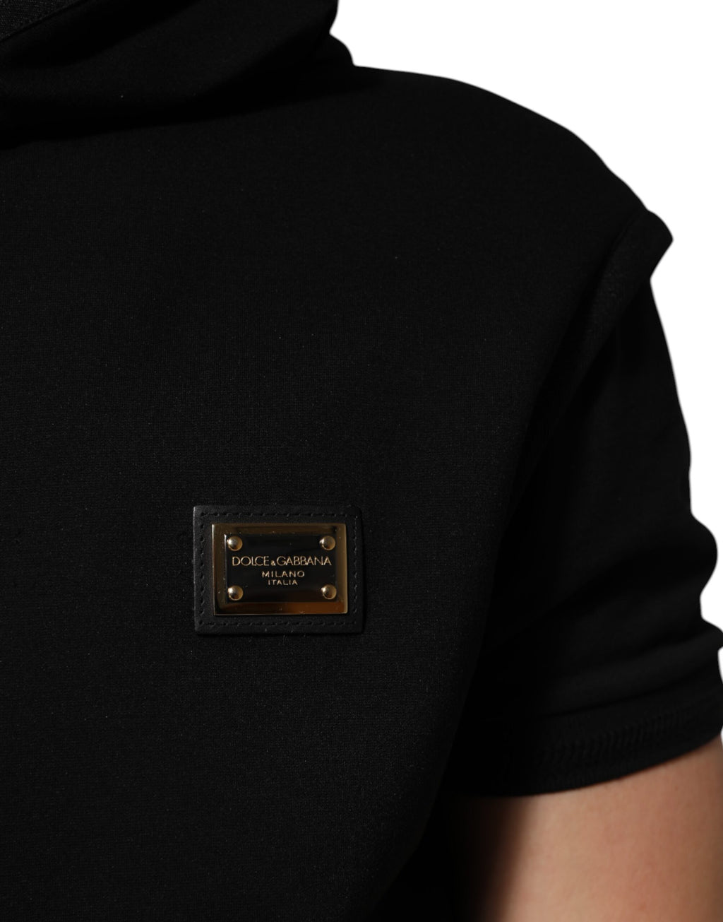 Dolce & Gabbana Black Sleeveless Jacket for Men additional view