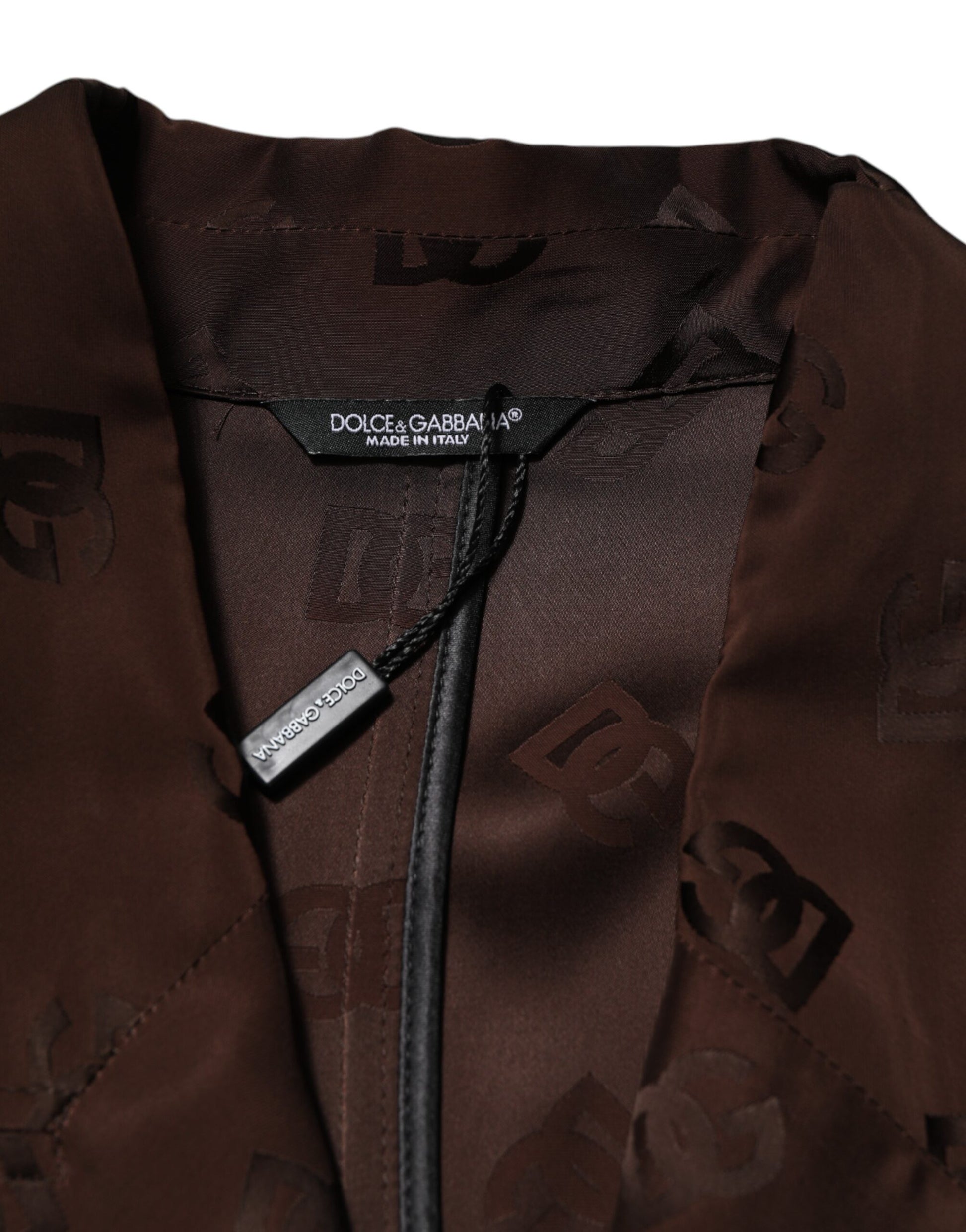 Dolce & Gabbana Brown Coat for Men additional view