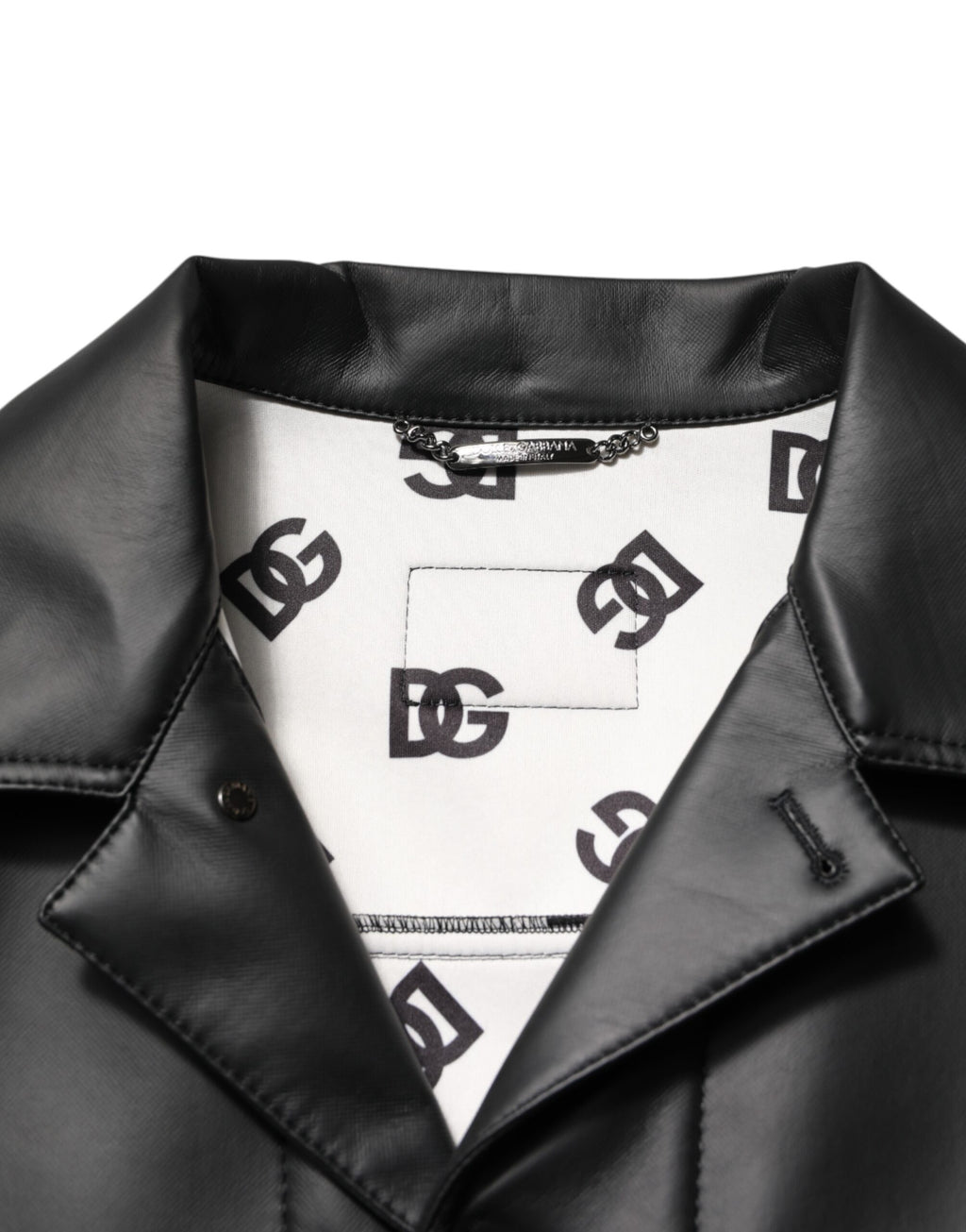 Dolce & Gabbana Black Biker Jackets for Men additional view