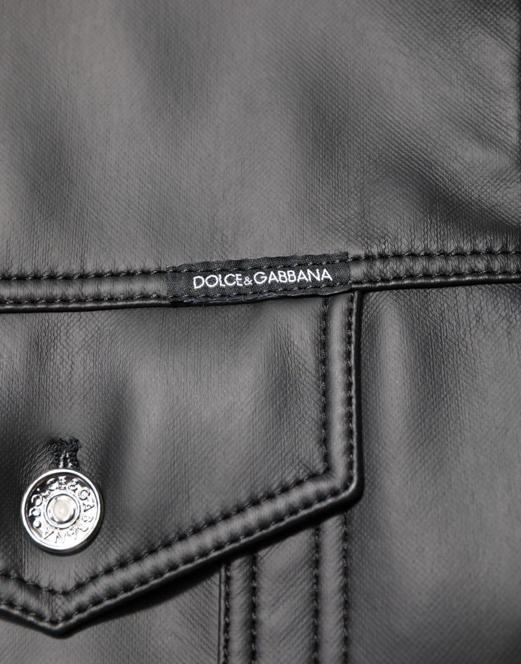 Dolce & Gabbana Black Biker Jackets for Men additional view