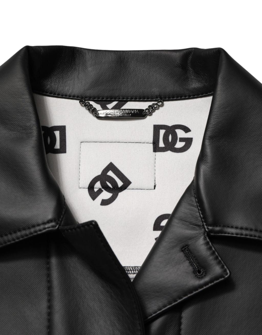 Dolce & Gabbana Black Biker Jackets for Men additional view