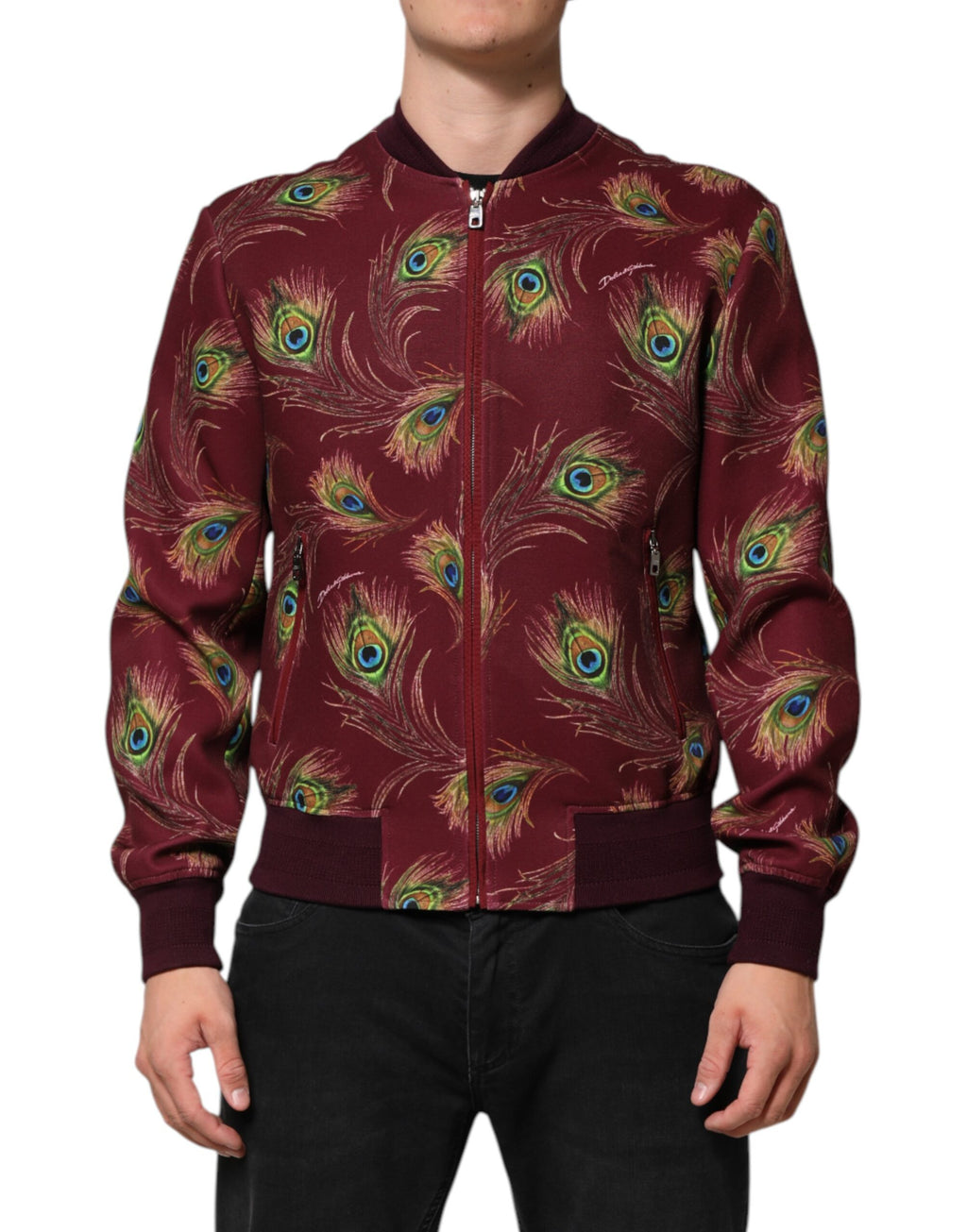 Dolce & Gabbana Red Bomber for Men alternate view