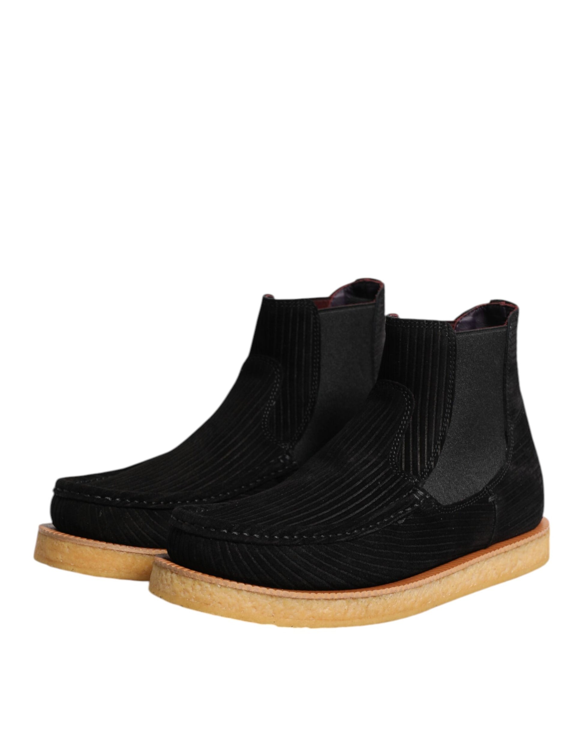 Dolce & Gabbana Black Ankle for Men side view
