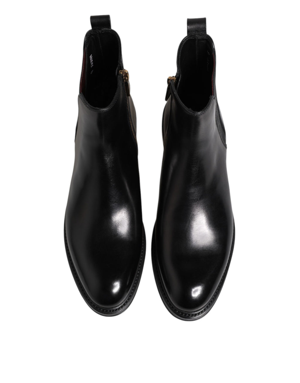 Dolce & Gabbana Black Chelsea Boots for Men detail view