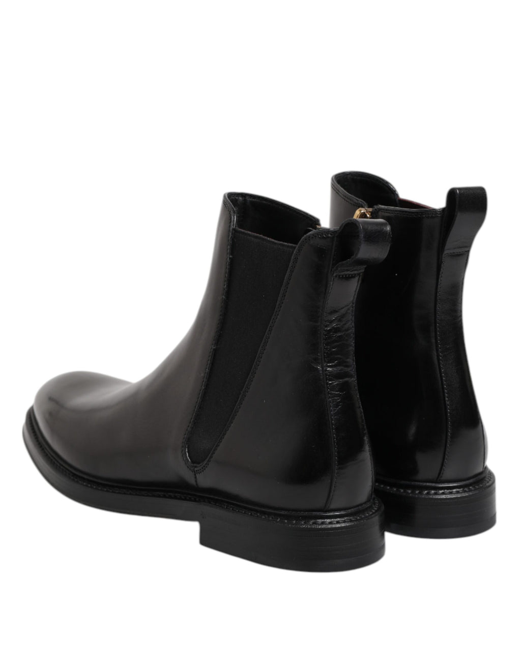 Dolce & Gabbana Black Chelsea Boots for Men additional view