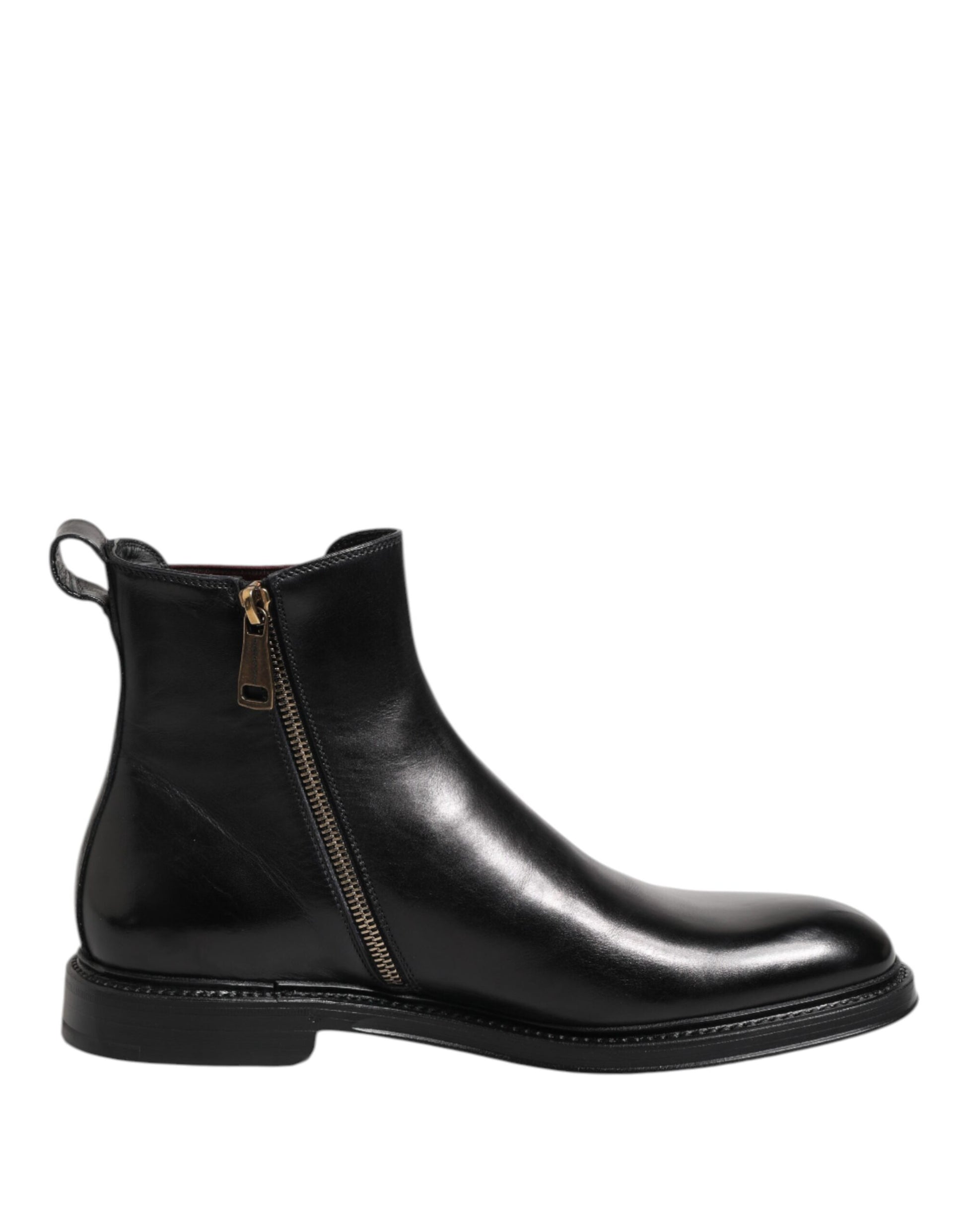Dolce & Gabbana Black Chelsea Boots for Men