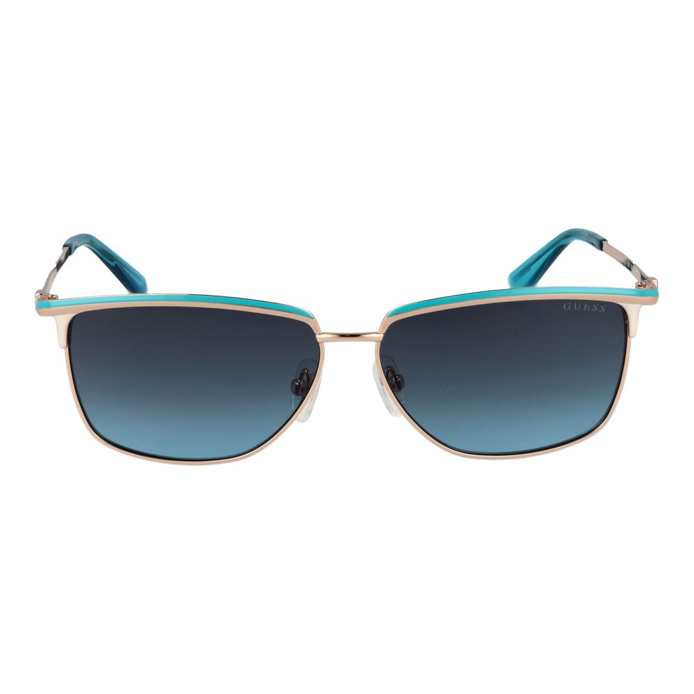 Guess Gold Metal Sunglasses
