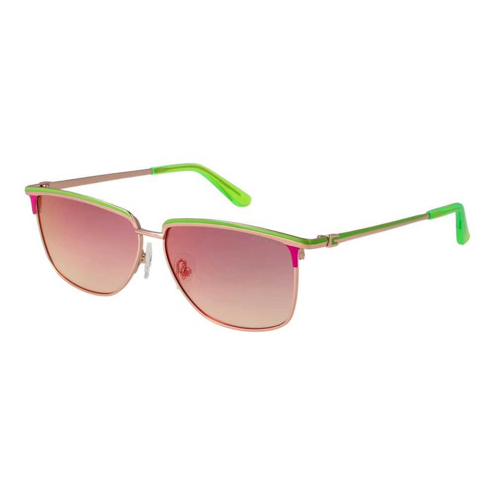 Lunettes de soleil Guess en métal bicolore