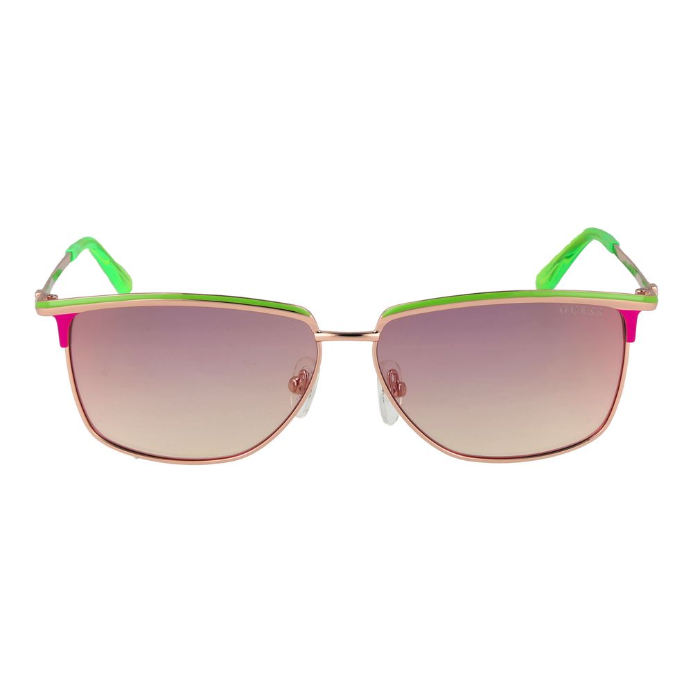 Lunettes de soleil Guess en métal bicolore