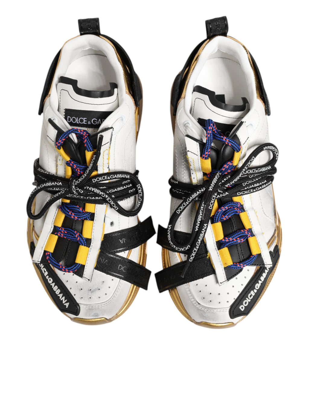 Dolce & Gabbana Multicolor Low Top Sneakers for Men detail view