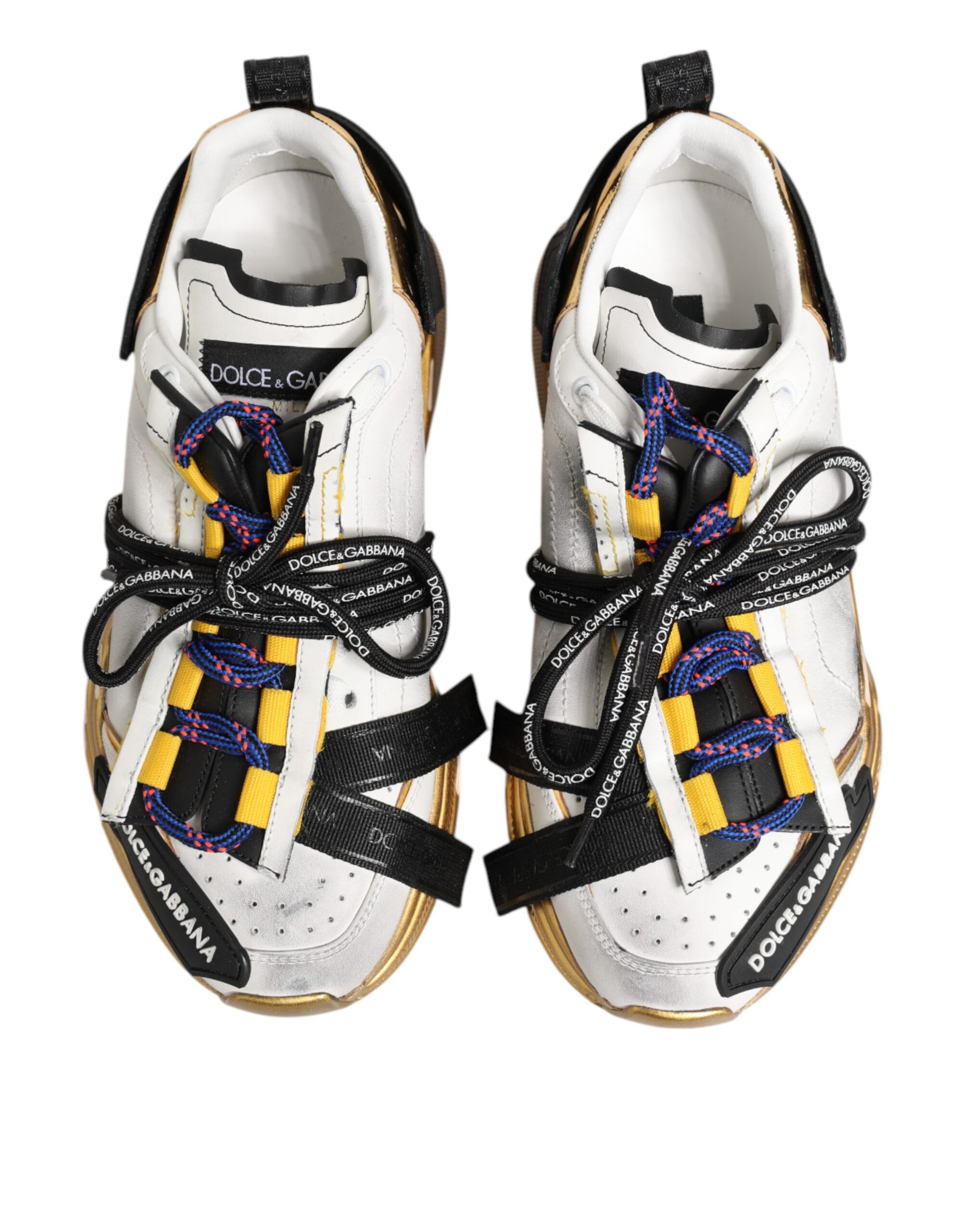 Dolce & Gabbana Multicolor Low Top Sneakers for Men detail view