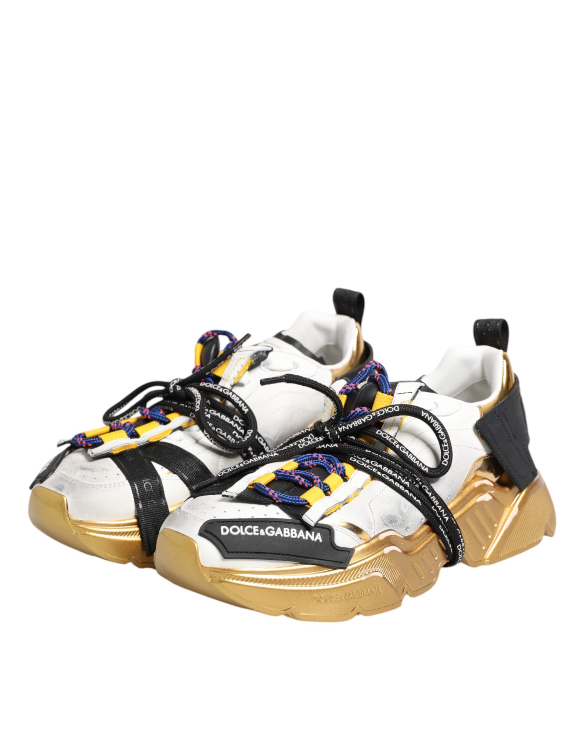 Dolce & Gabbana Multicolor Low Top Sneakers for Men side view