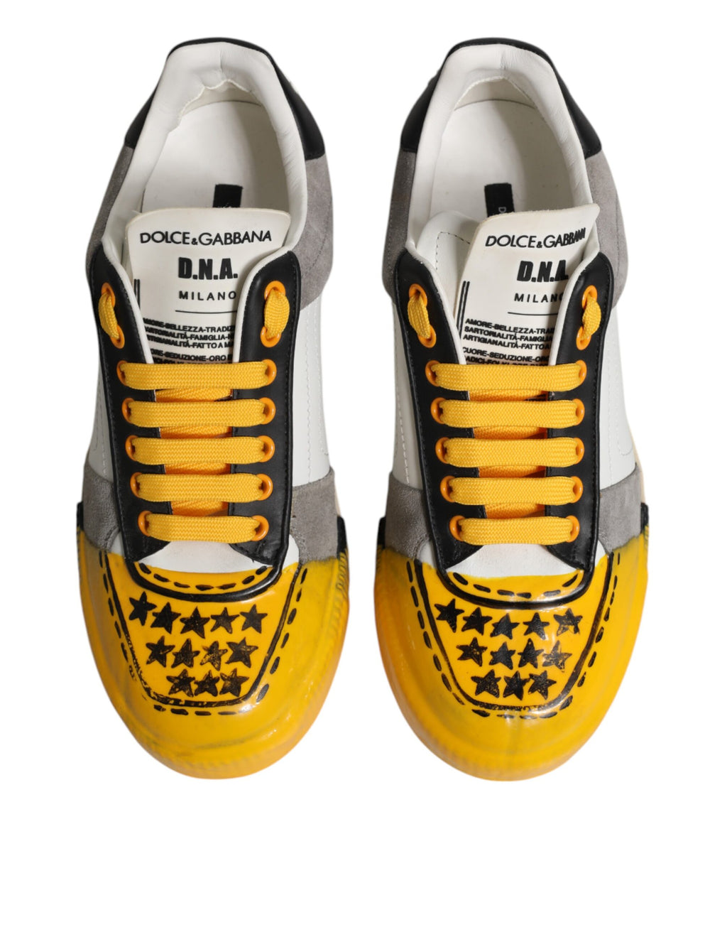 Dolce & Gabbana Multicolor Low Top Sneakers for Men detail view
