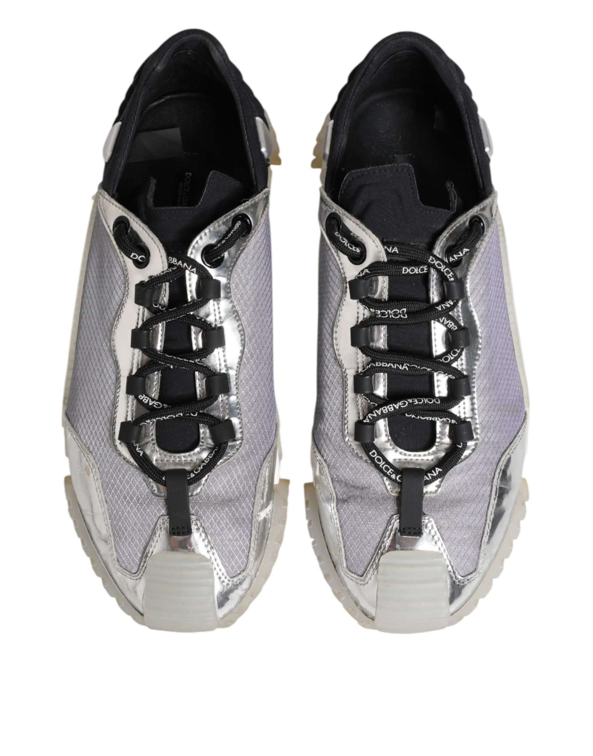 Dolce & Gabbana Black Low Top Sneakers for Men detail view