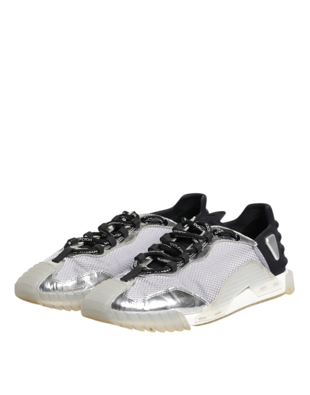 Dolce & Gabbana Black Low Top Sneakers for Men side view
