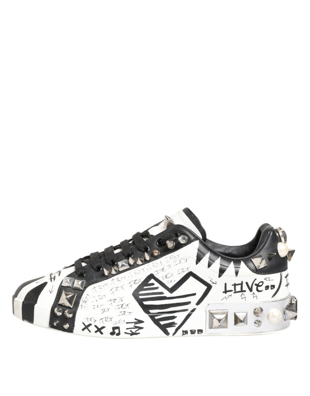 Dolce & Gabbana White Low Top Sneakers for Men additional view