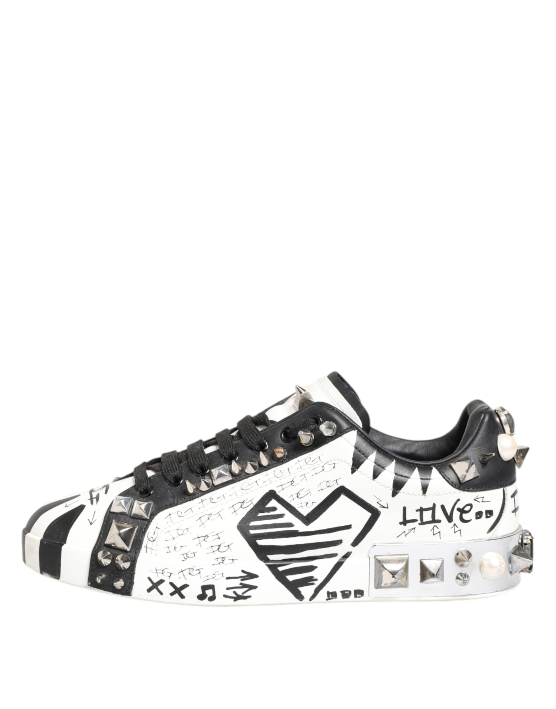 Dolce & Gabbana White Low Top Sneakers for Men additional view