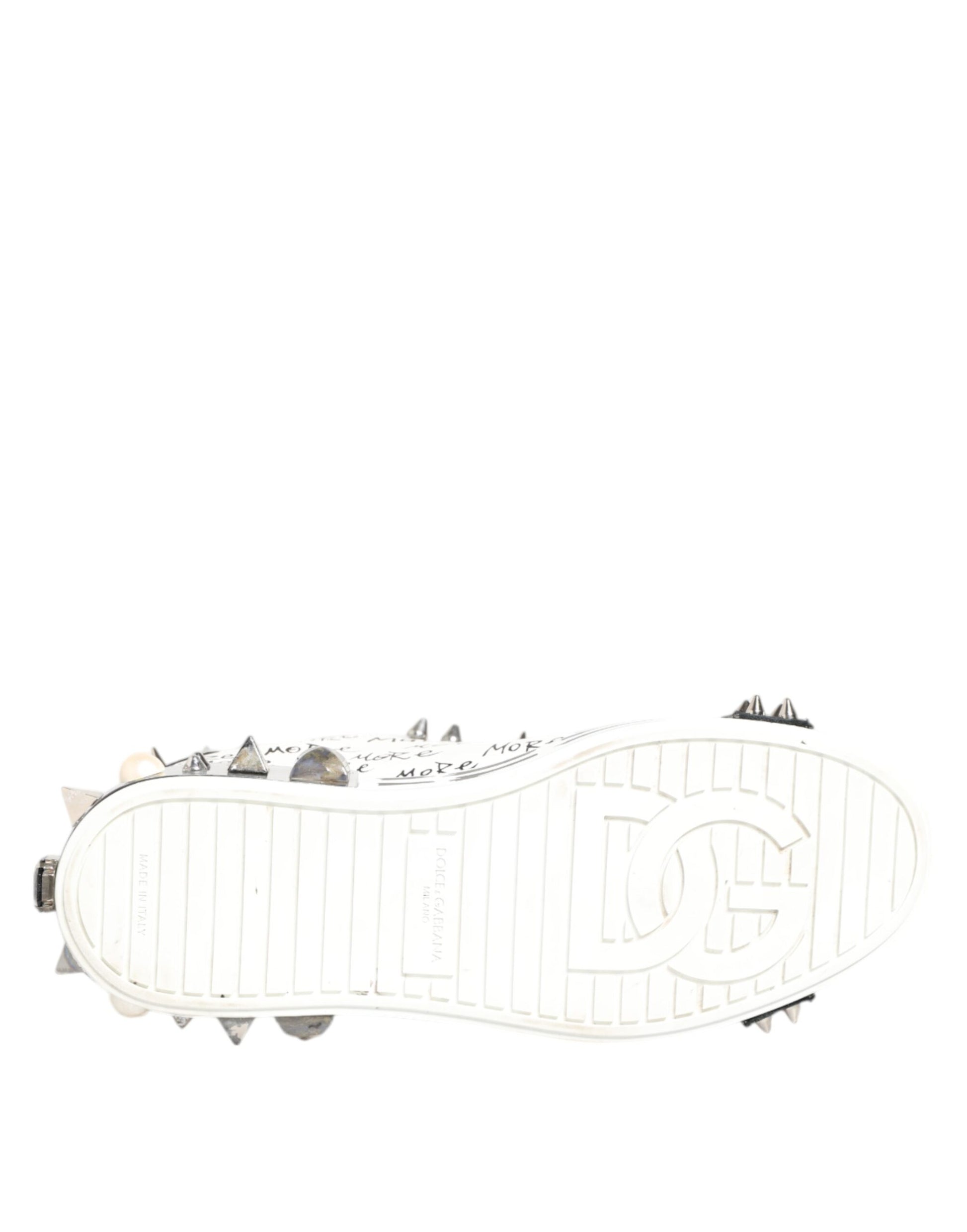 Dolce & Gabbana White Low Top Sneakers for Men additional view