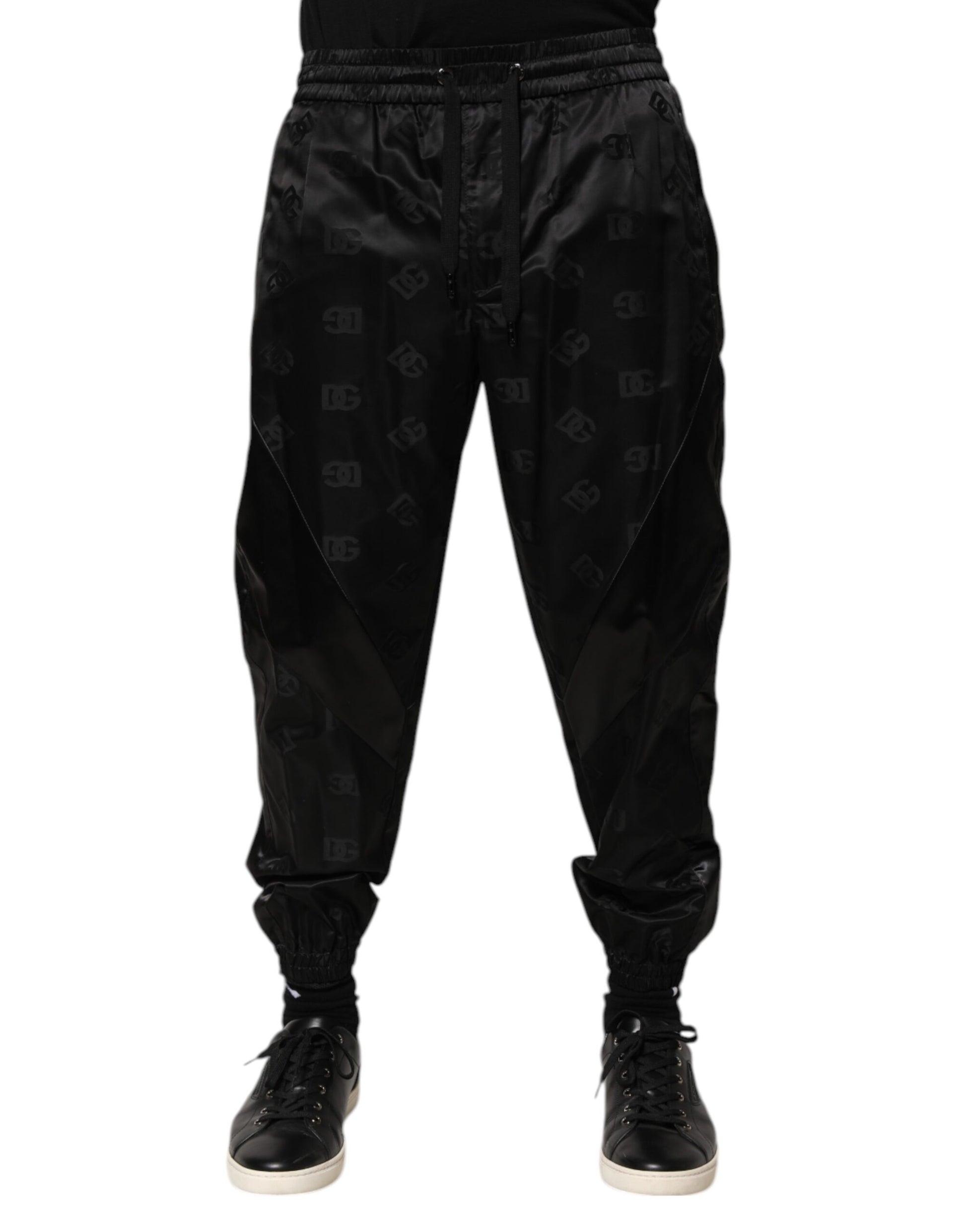 Dolce & Gabbana Black Athletic Pants for Men