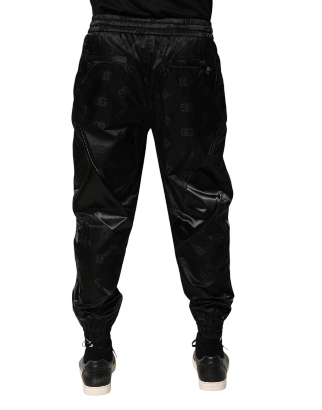 Dolce & Gabbana Black Athletic Pants for Men side view