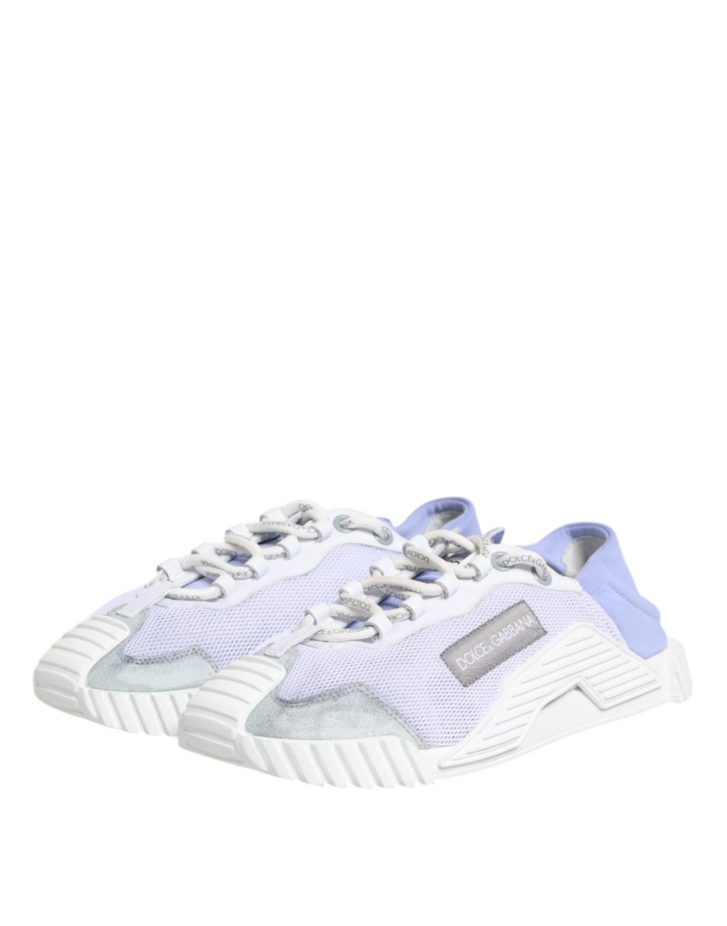 Dolce & Gabbana Purple Low Top Sneakers for Men side view