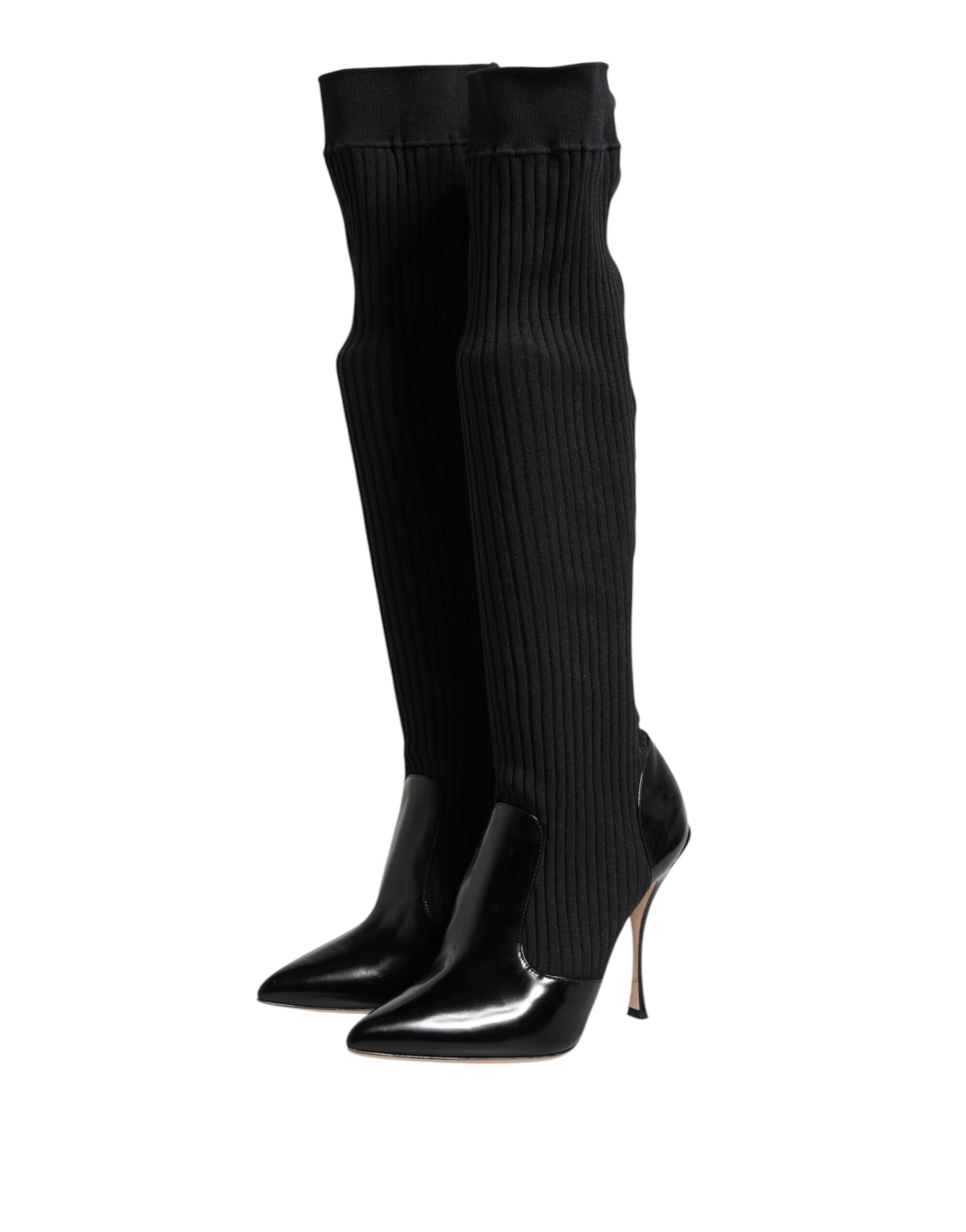 Dolce & Gabbana Black High Heel for Women side view