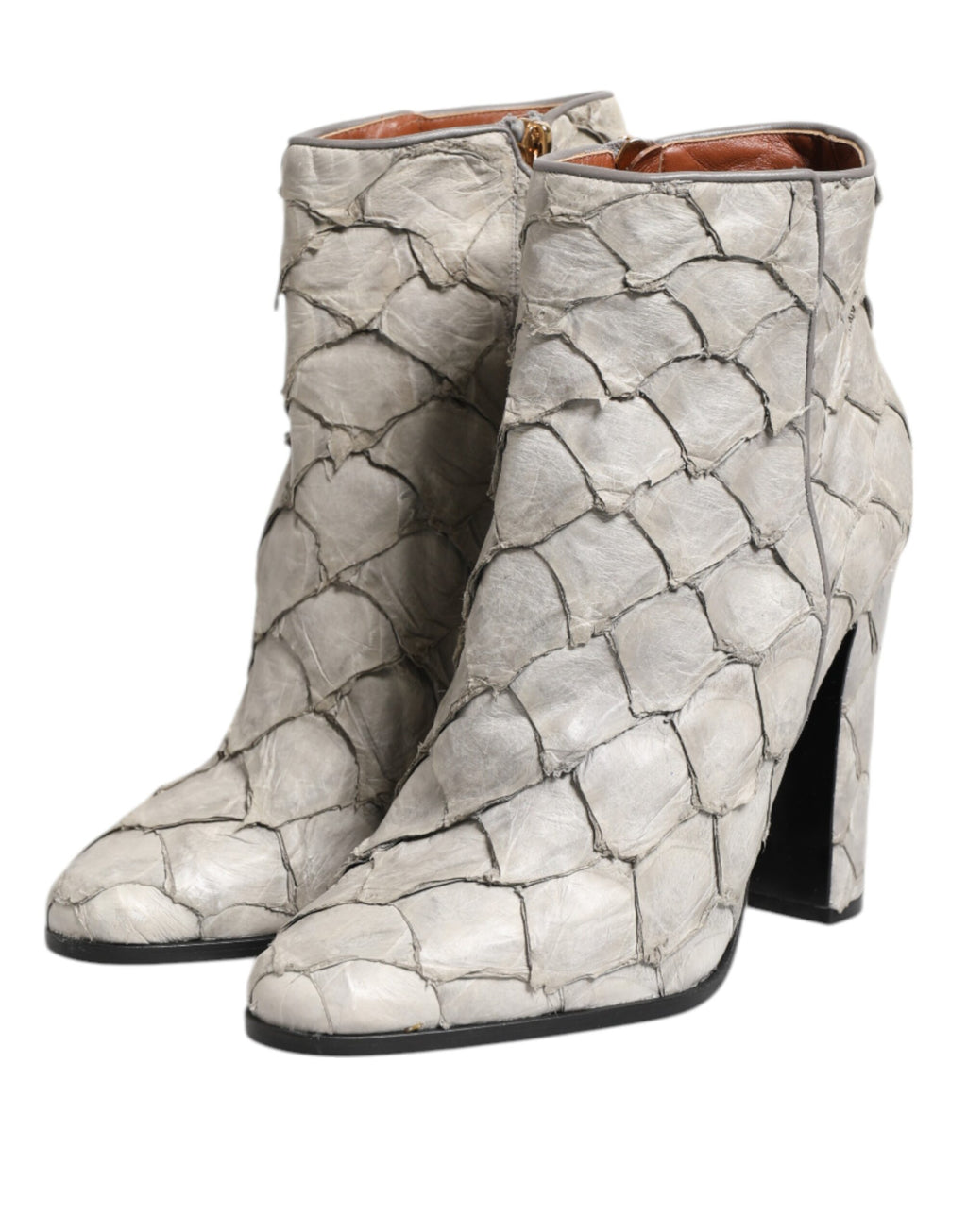 Dolce & Gabbana White Ankle for Women side view