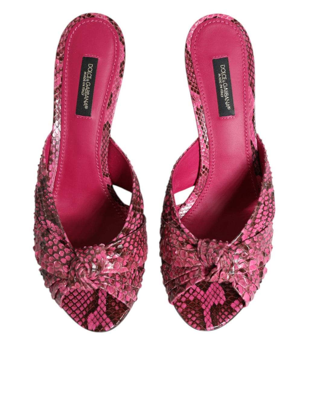 Dolce & Gabbana Pink Mid Heel for Women detail view
