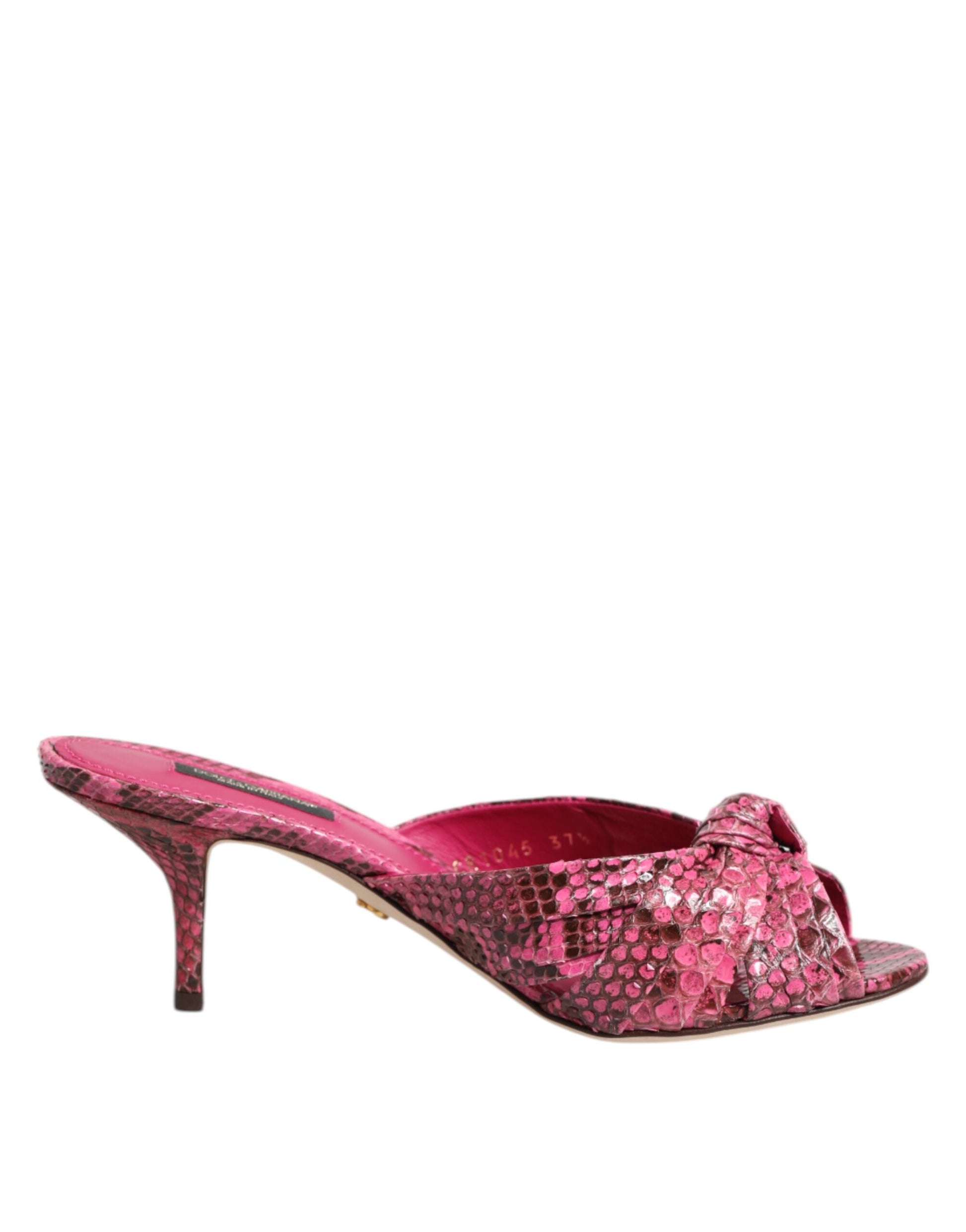 Dolce & Gabbana Pink Mid Heel for Women
