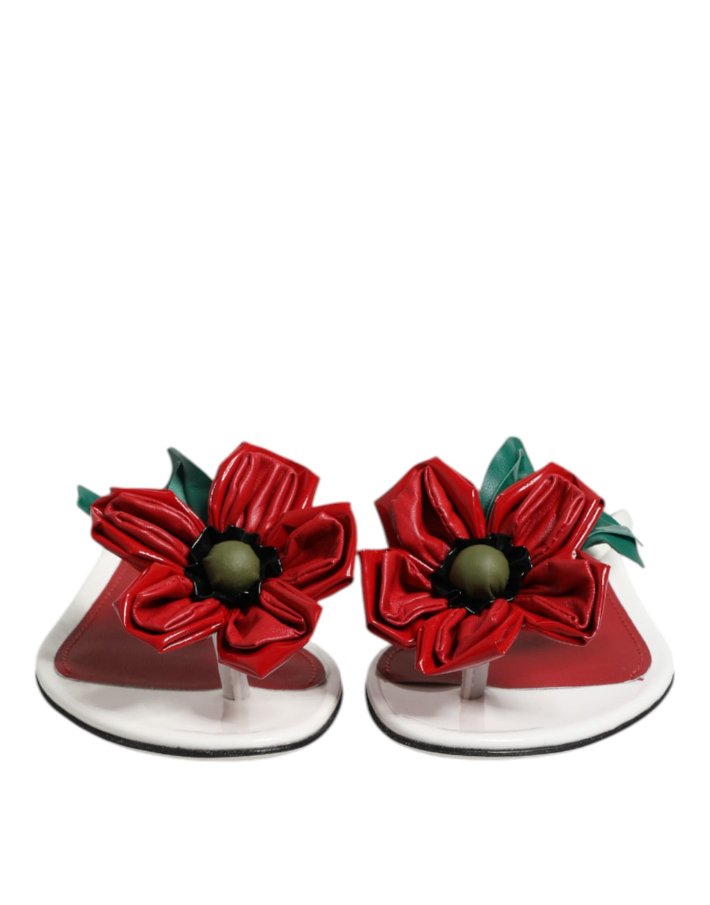 Dolce & Gabbana Red Slides for Women alternate view