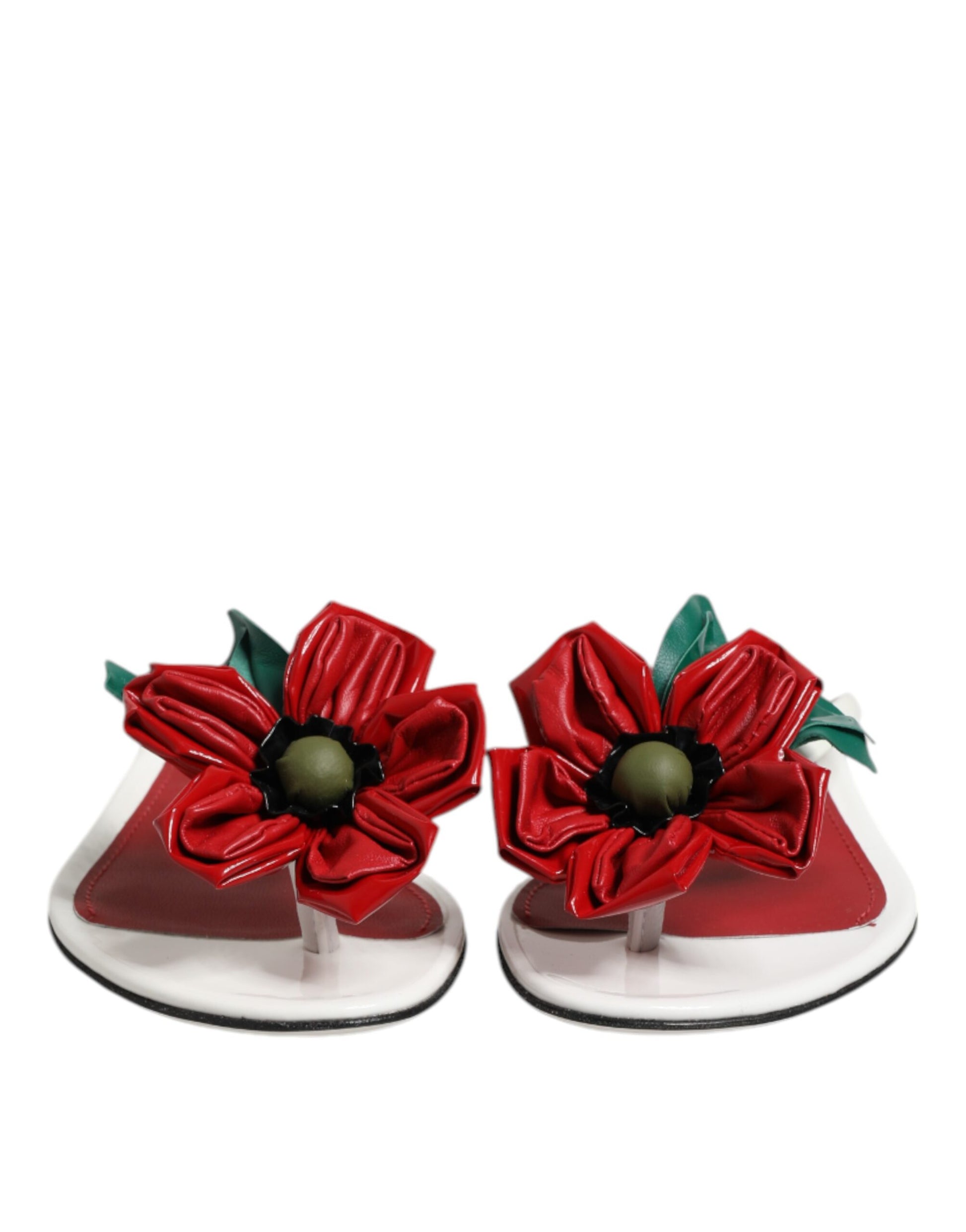 Dolce & Gabbana Red Slides for Women alternate view