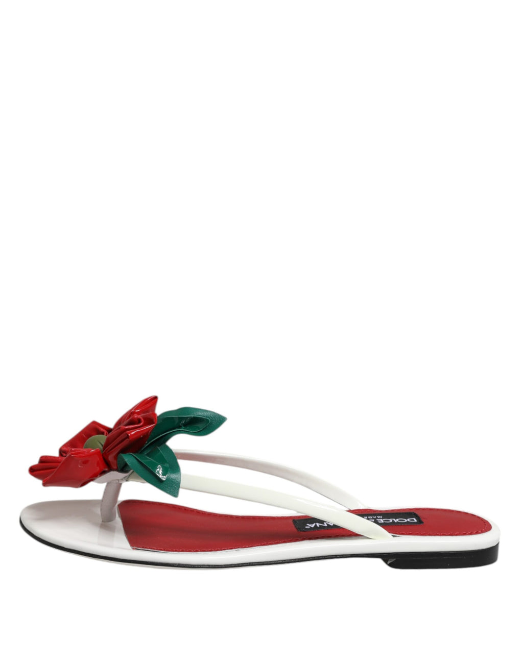 Dolce & Gabbana Red Slides for Women additional view