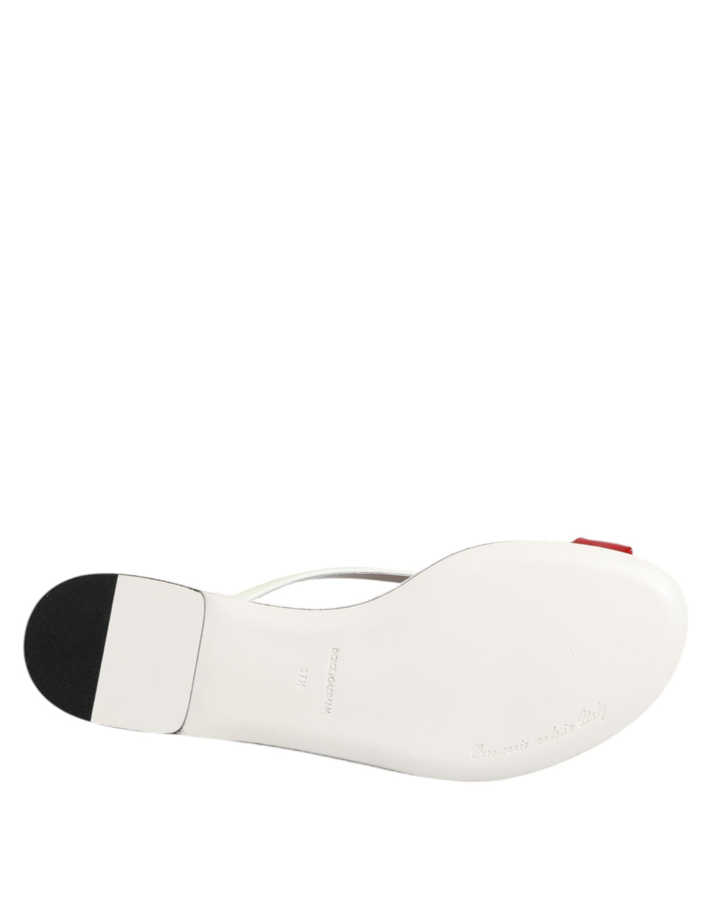 Dolce & Gabbana Red Slides for Women additional view