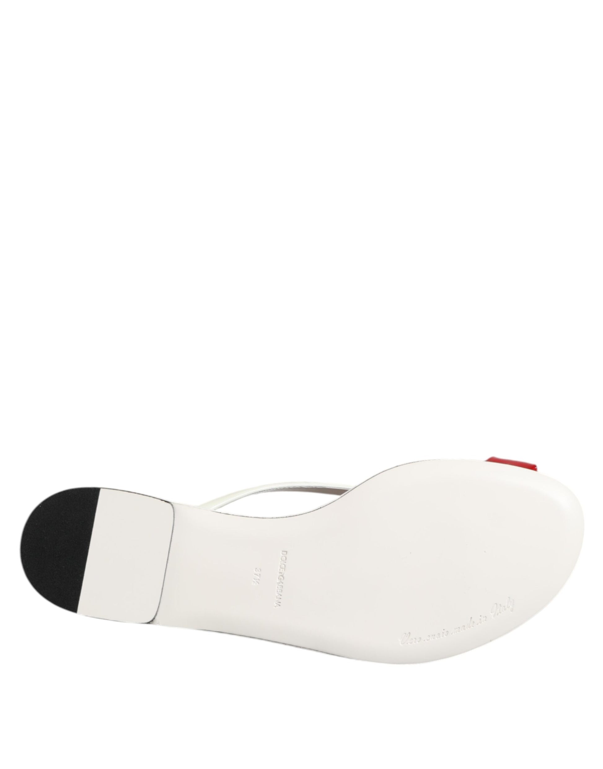 Dolce & Gabbana Red Slides for Women additional view