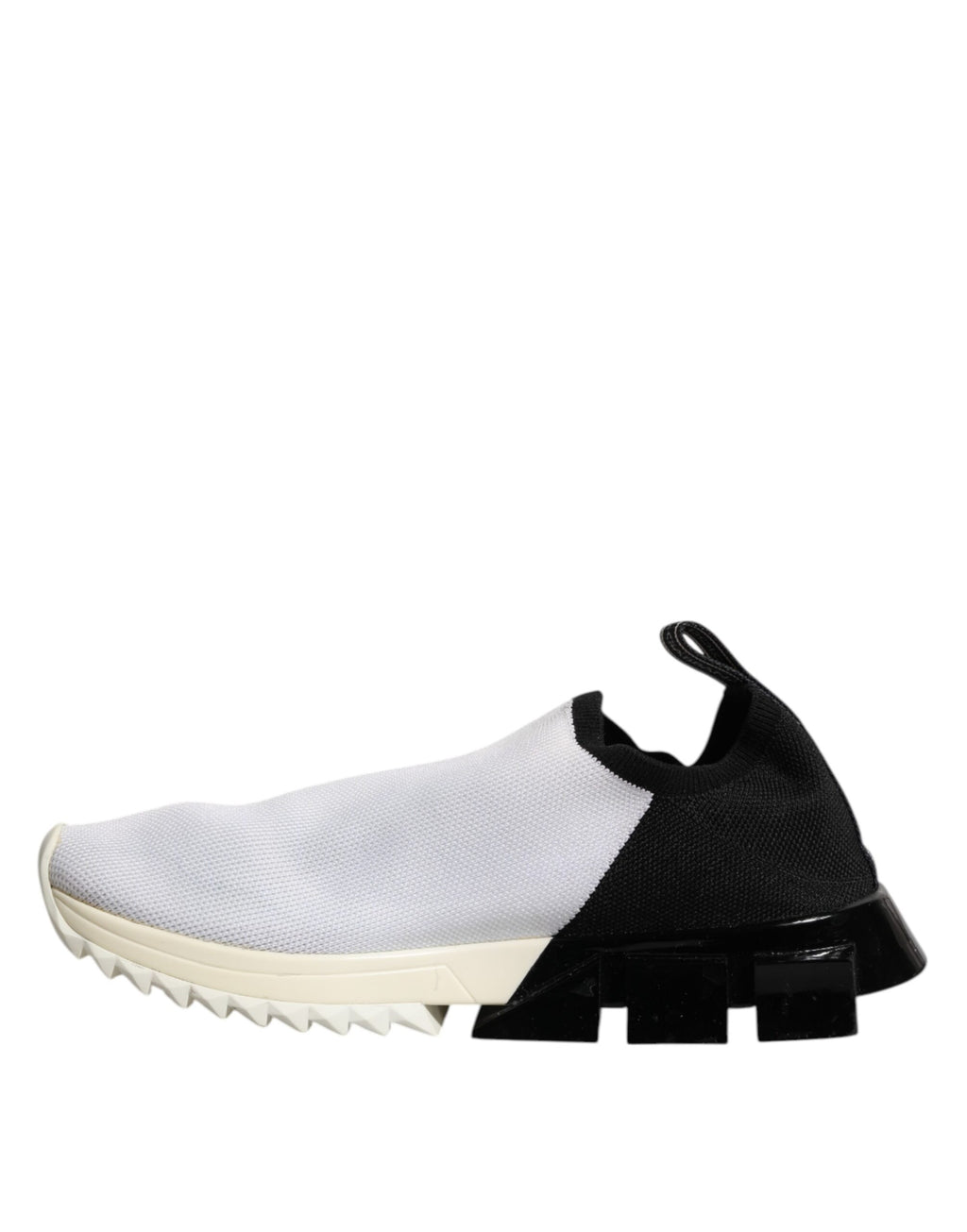 Chaussures Sneakers Basses Sorrento Blanches Noires Dolce & Gabbana