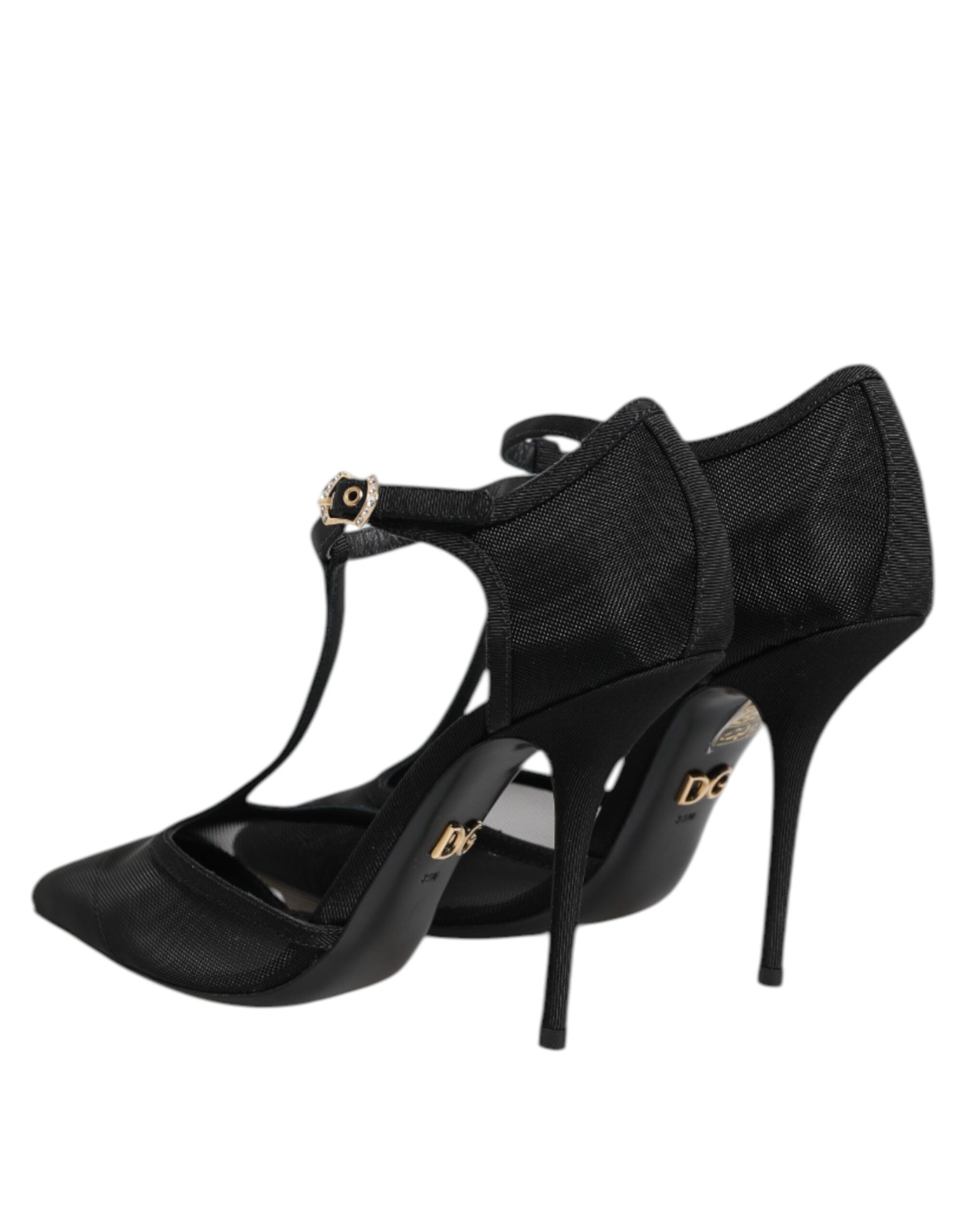 Dolce & Gabbana Black Stiletto Heels for Women additional view
