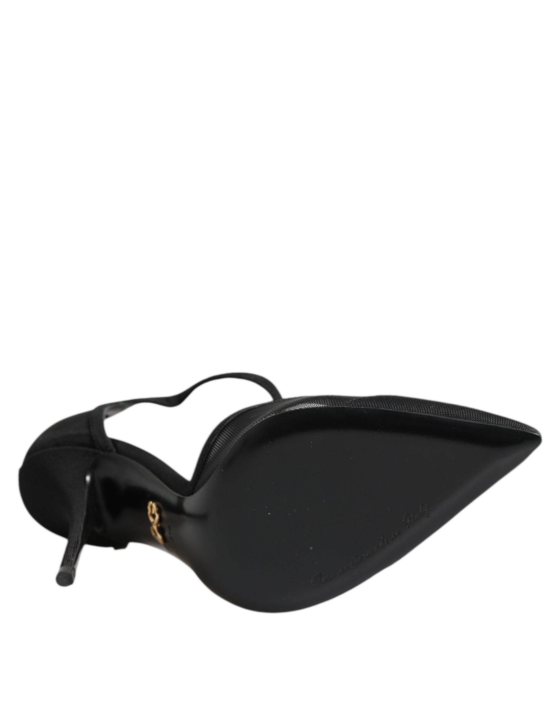 Dolce & Gabbana Black Stiletto Heels for Women additional view