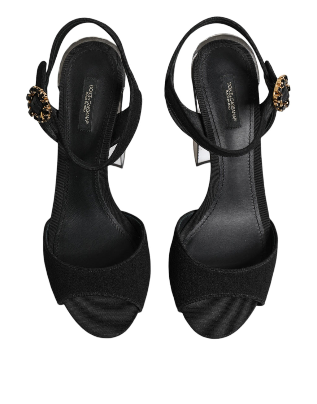 Dolce & Gabbana Black Platforms for Women detail view