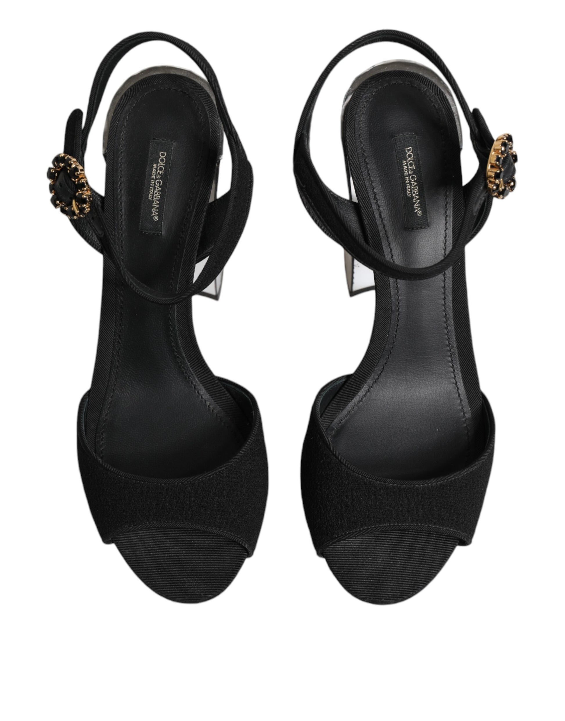 Dolce & Gabbana Black Platforms for Women detail view