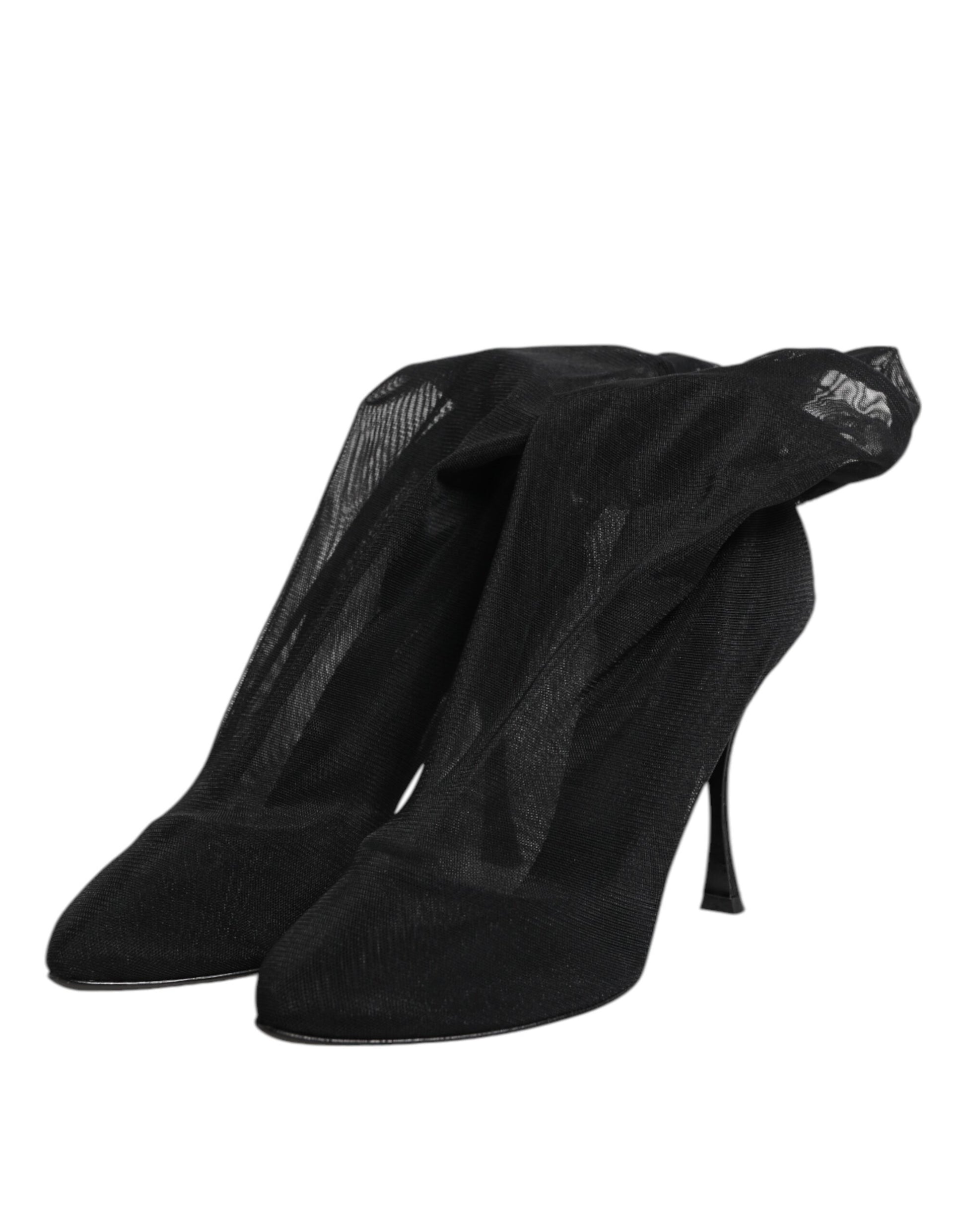 Dolce & Gabbana Black High Heel for Women side view