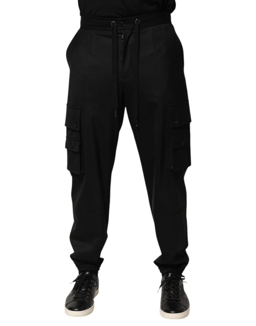 Dolce & Gabbana Black Cargo Pants for Men alternate view
