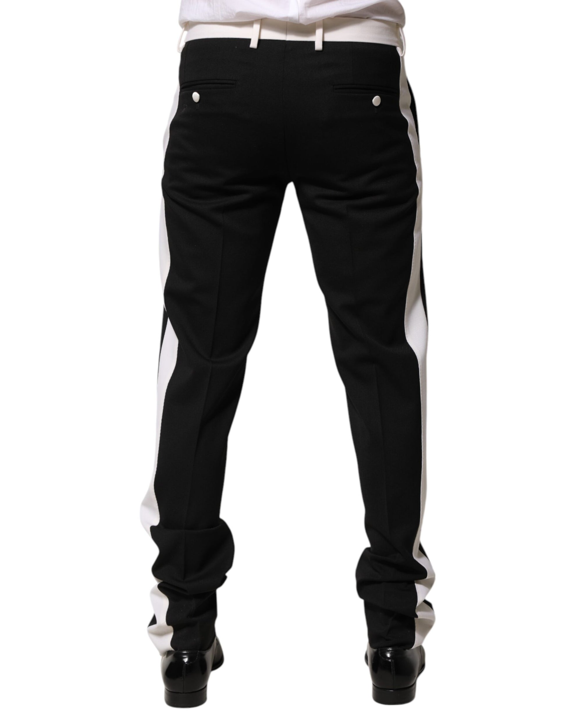 Dolce & Gabbana Black Casual Pants for Men side view