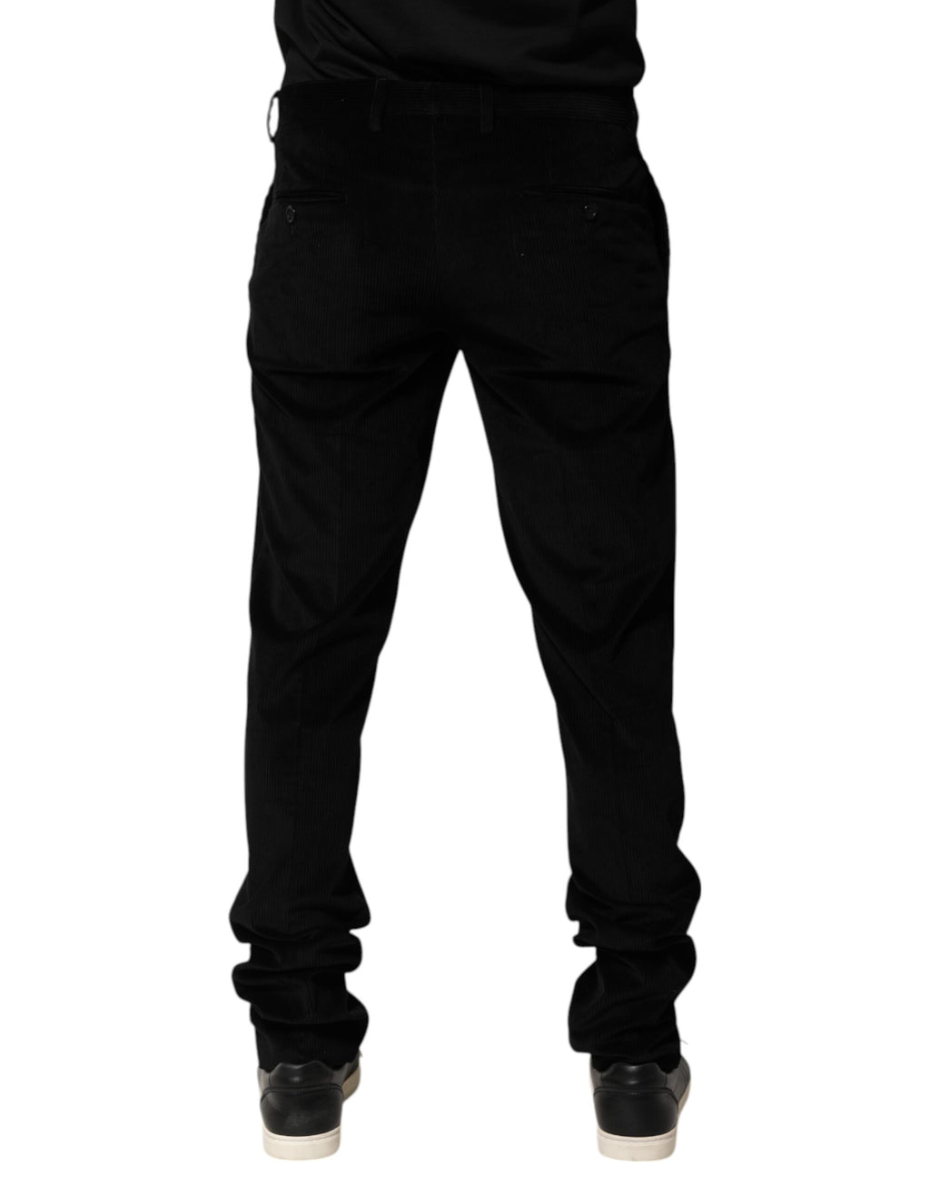 Dolce & Gabbana Black Dress Pants for Men side view