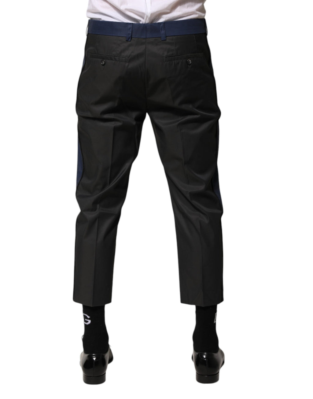Dolce & Gabbana Grey Skinny Pants for Men side view