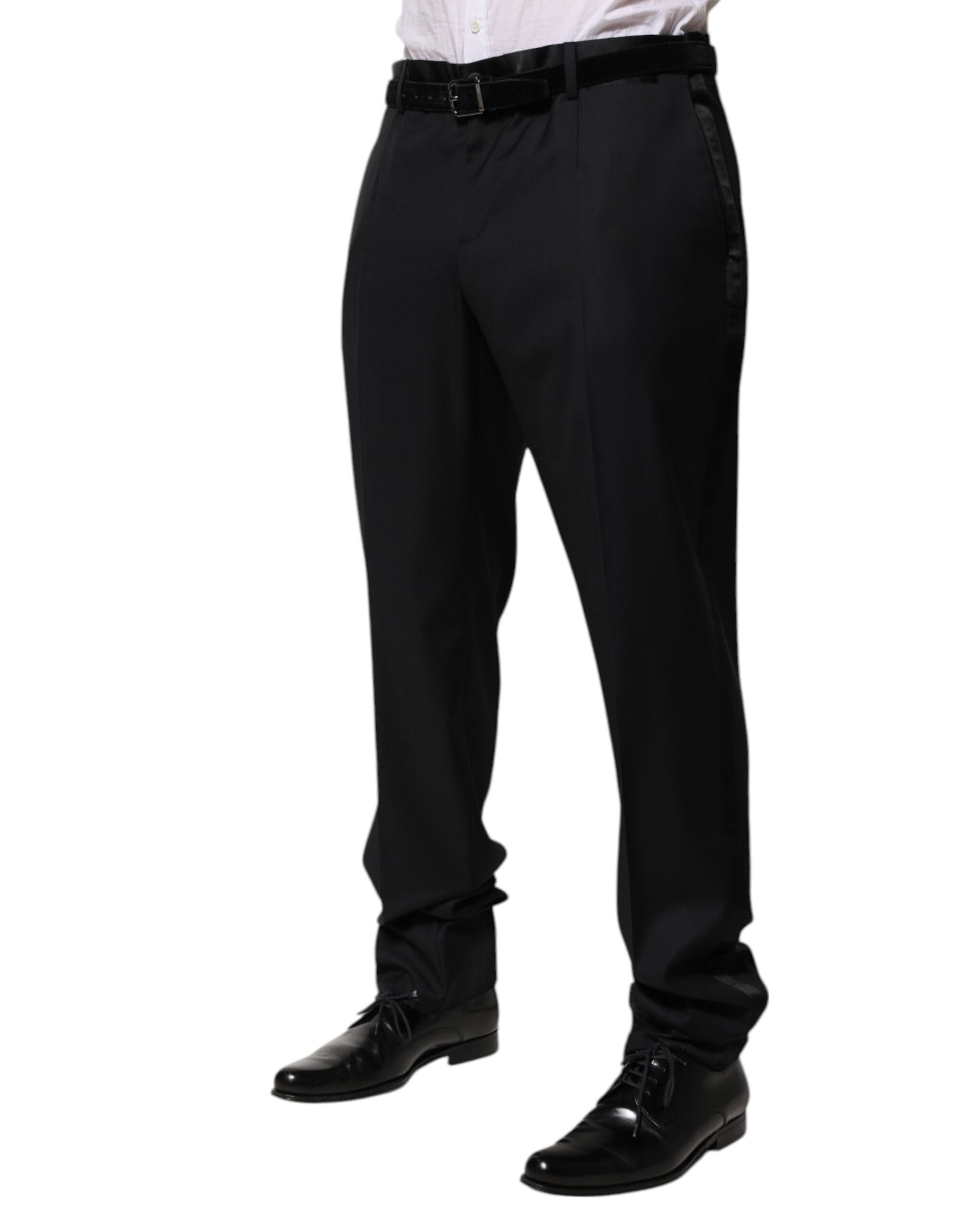 Dolce & Gabbana Black Dress Pants for Men detail view