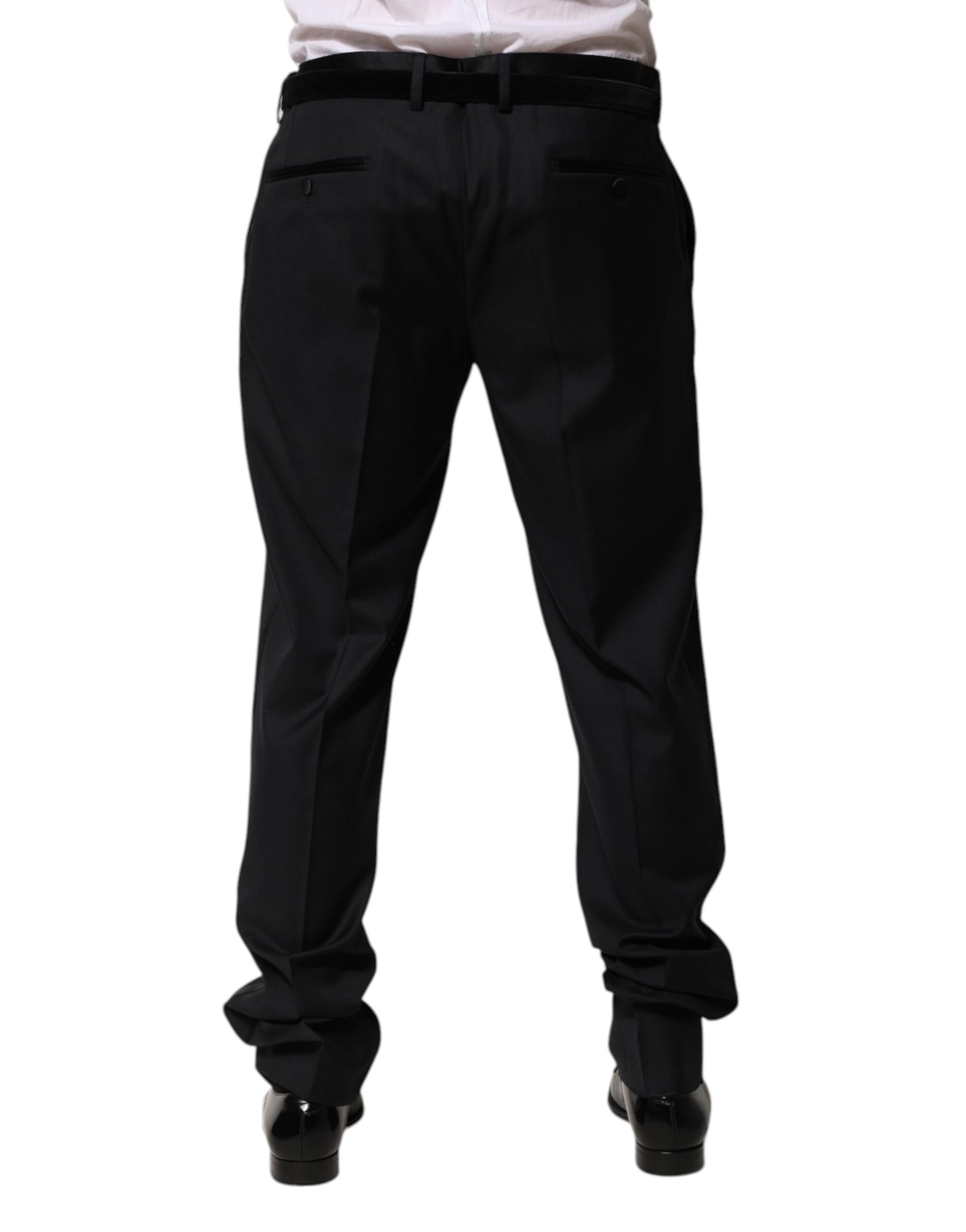 Dolce & Gabbana Black Dress Pants for Men side view