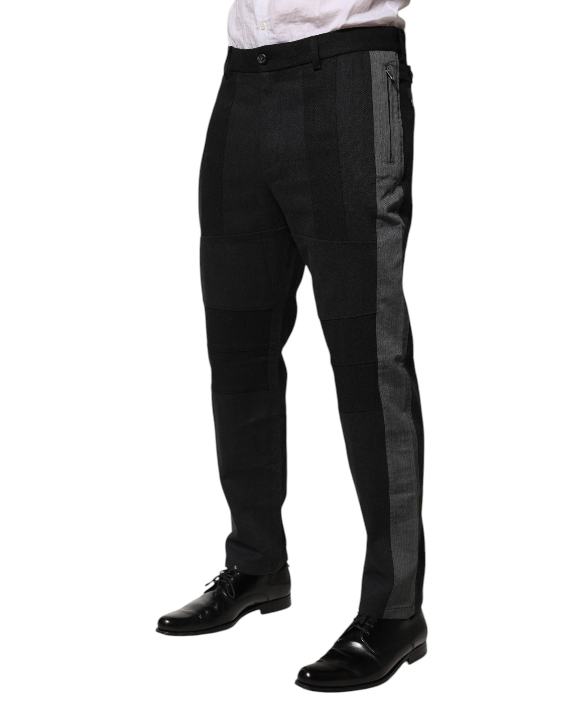 Dolce & Gabbana Grey Dress Pants for Men detail view
