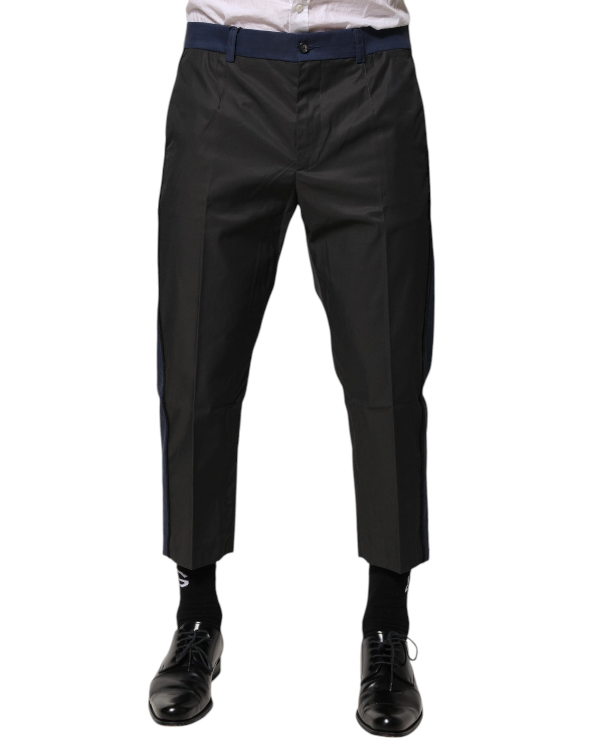 Dolce & Gabbana Grey Chino Pants for Men