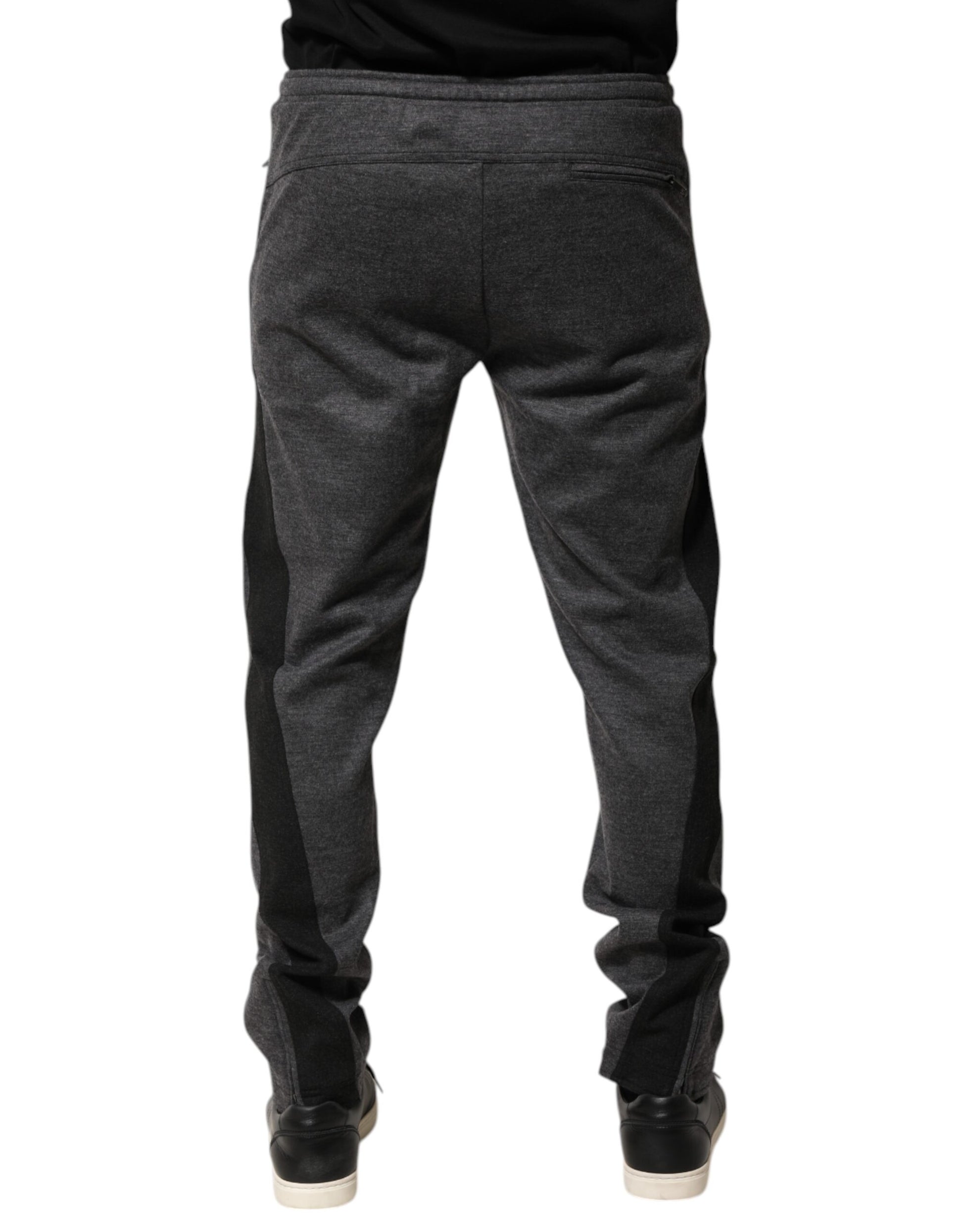 Dolce & Gabbana Grey Athletic Pants for Men side view